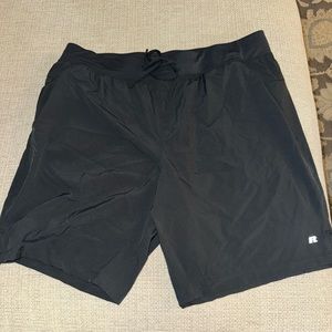 Russell dri-power 360 lightweight men’s casual shorts with pockets